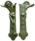 Engraved Figuirine of the Body of Christ on a Cross Crusader Medieval Antiquity