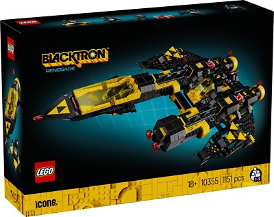 LEGO  ICONS  10355 Blacktron  Renegade - NEU & OVP -