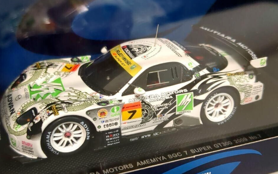 Ebbro 1/43 M7 Mutiara Amemiya Sgc 7 SUPER GT GT300 2009 From Ebbro 1/43 M7 Mutiara Amemiya Sgc 7 SUPER GT GT300 2009 From