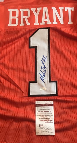 Martavis Bryant Clemson Tigers Orange Custom Jersey JSA - 第 2/5 張圖片