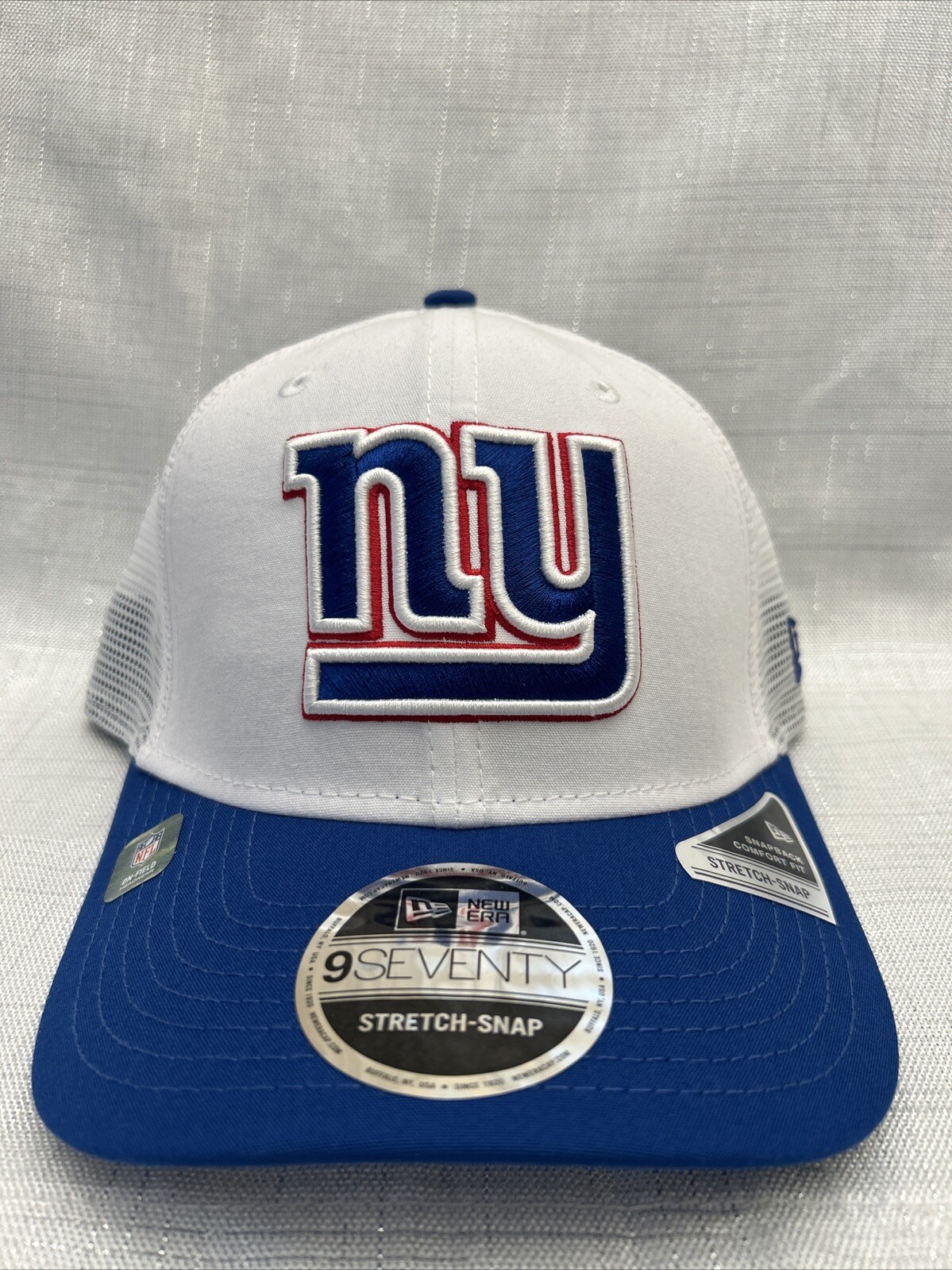 New Era 9SEVENTY Snapback Hat Blue New York Giants NFL