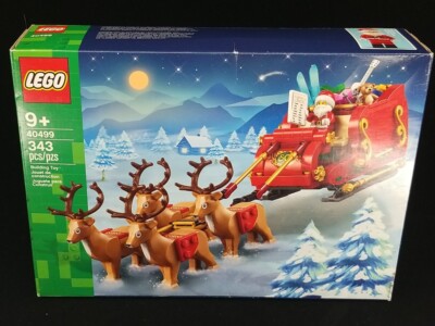 s*n様 09614BLACKBOXX ISLAMEL ARCHIVE SET LEGO Santa's Sleigh Christmas Toy Building Set #40499 NEW Factory