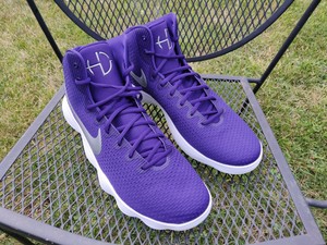 nike hyperdunk purple basketball shoes
