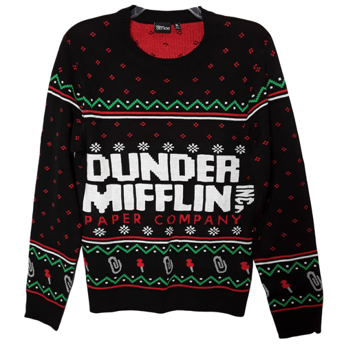 The Office Mens Dunder Mifflin Ugly 