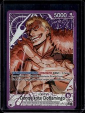 Bandai Donquixote Doflamingo Leader OP14-060 Special Foil Alt Art