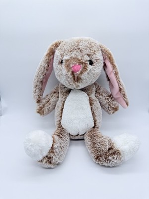 Animal Adventure Brown White 12'' Bunny Rabbit Plush Stuffed Animal 2021