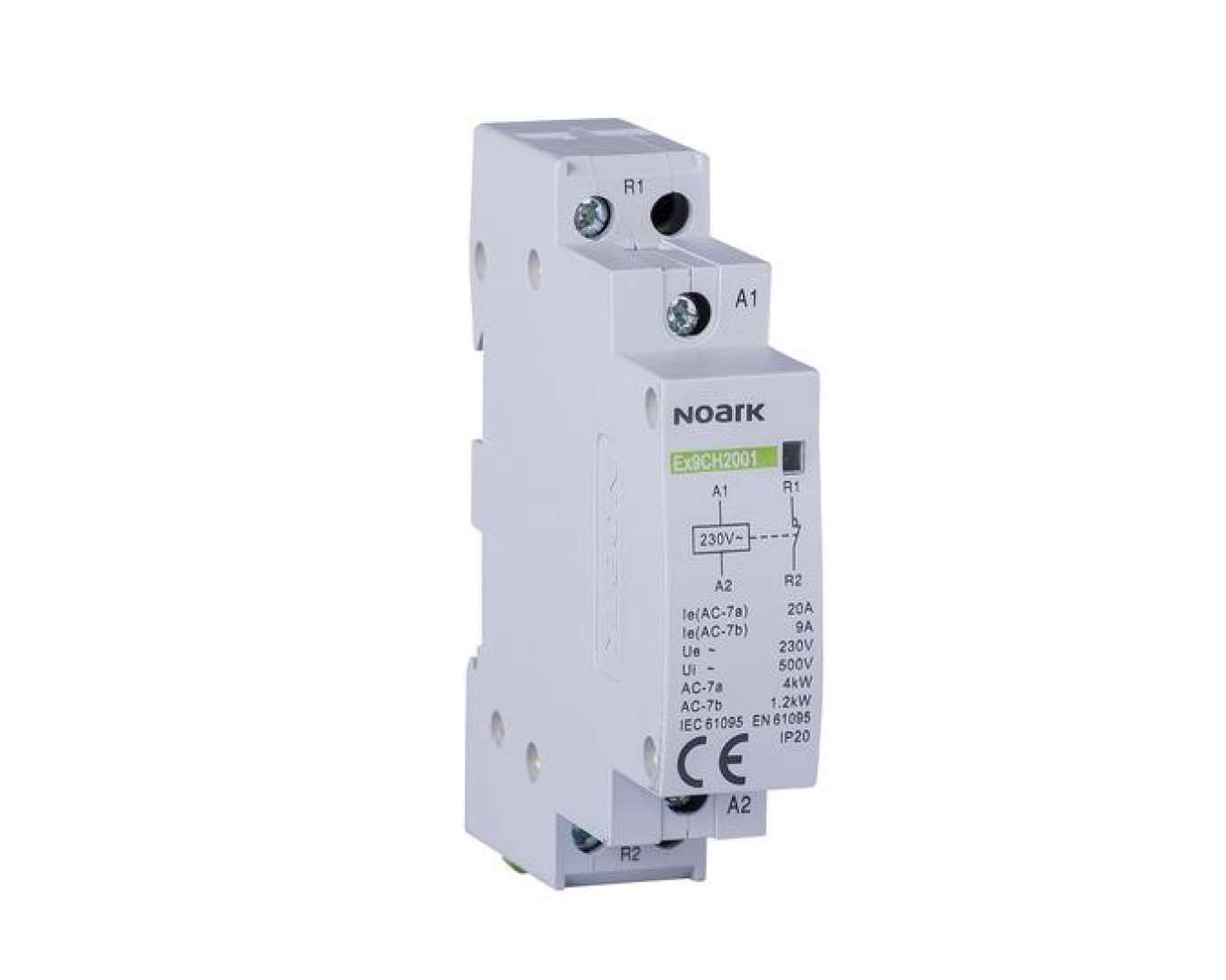 Module Contactors 1NO+1NC 20A 230V AC Ex9CH20-102402