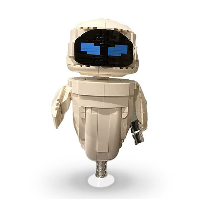 MOC Wall-E Eve Roboter Bausteine 441 Teile Action Figuren Modell Kinder Geschenk
