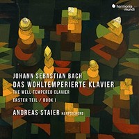 Staier - WELL-TEMPERED Clavier - Book 1 - Cd - F123Z