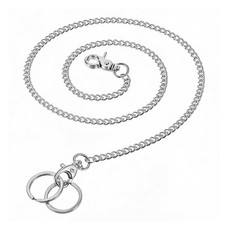 24 Inch Heavy Duty Pocket Chain Wallet Chain for Men Women Wallet Chain Metal...