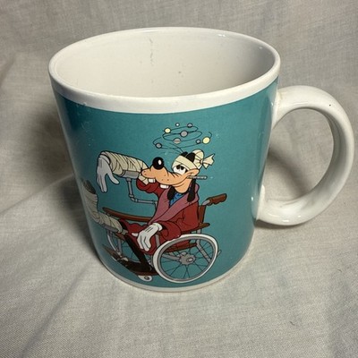 Walt Disney Tasse Goofy 1987 Get Well Quick Walt Disney Applause Vintage