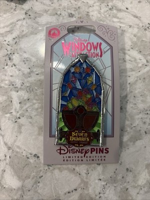 2026 WDW Windows of Attraction Seven Dwarfs Mine Train LE2500 3/12