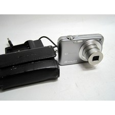 CASIO EXILIM ZOOM EX-Z1080 10.1MP Compact Digital Camera Gray W/Charger & Case