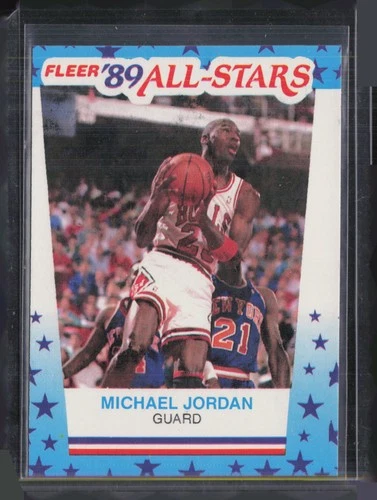 1989 Fleer '89 All-Stars Stickers #3 Michael Jordan