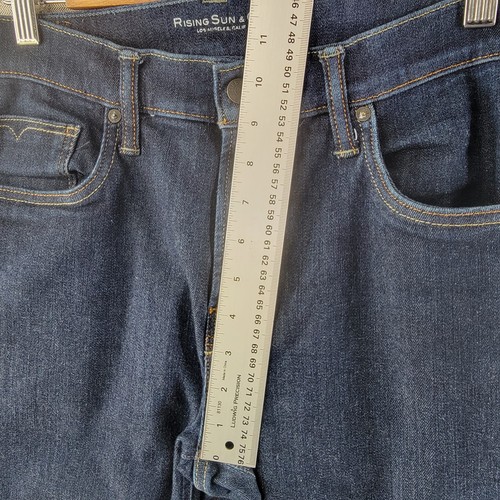 Rising Sun & Co Jeans Mens 36x32 Blue The Slim Fit Straight 5 Pocket ...