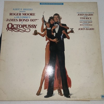 Octopussy - Original Soundtrack Lp 1983 James Bond Vinyl In  Vg+vg+A1B1