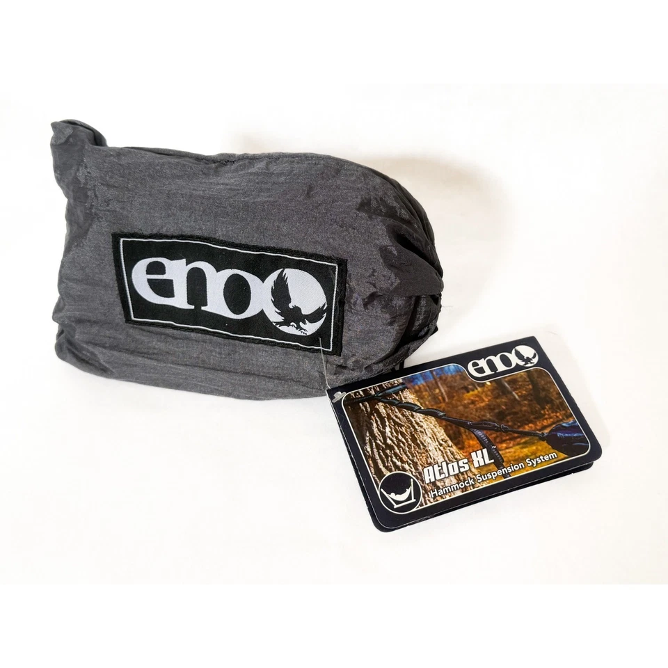 ENO Hammock with Atlas XL Suspension Straps – Portable Camping Hammock – New - Image 4 of 4