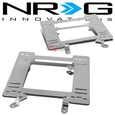 Nrg Driverpassenger Side Tensile Racing Seat Bracket Rail For 79-98 Mustang