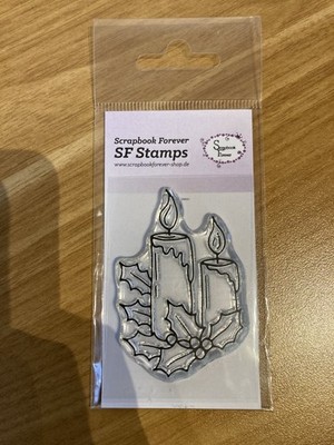 Scrapbook Forever - Kerzen A8 - Clear Stamp - Stempel