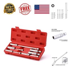 Spark Plug Socket Set 6 Piece Magnetic Swivel 38 Drive 14mm 58 1316