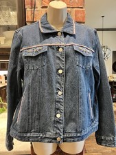 Pendleton Women's Beaded Denim Jacket, Size Petite Large