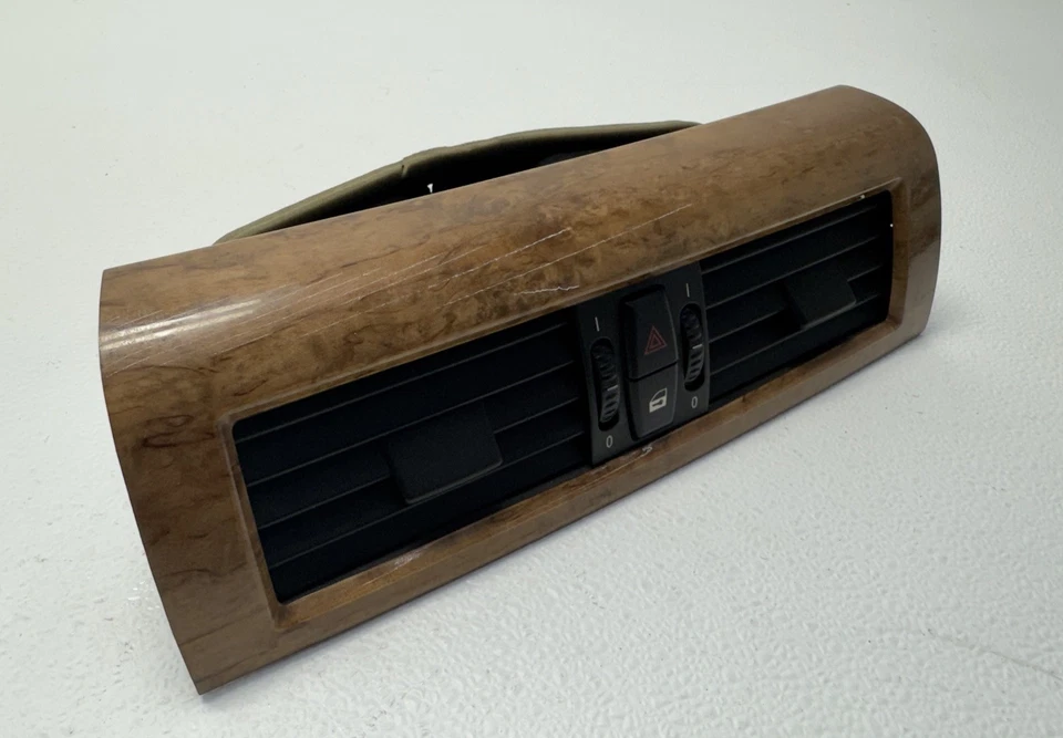 BMW 645Ci E63 E64 2004-2006 tablero centro ventilación salida OEM Foto 2 de 4