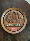 New ListingVintage Coors On Tap Beer Barrel Sign Wood Look Plastic Bar Decor Breweriana Man