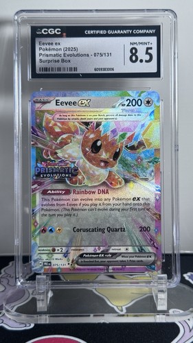 Eevee ex graded CGC 8.5 for sale on eBay