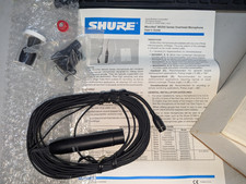 Shure MX202B-C Microfono da Sovraccarico, con Parabrezza e Clip di Montaggio, Nuovo con Scatola