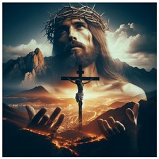 Jesus Diamond Painting Kits for Adults, Diamond Art Kits for Beginners, 5D DIY F