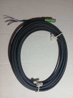 PHOENIX CONTACT 4-PIN CABLE CONNECTOR ASSEMBLY E221474 115VAC 4A 4-WIRE  NEW