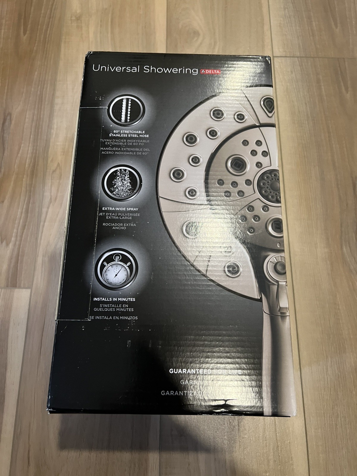 Delta 58480-SS-PK In2ition 1.75 GPM Multi Function Shower Head - Stainless
