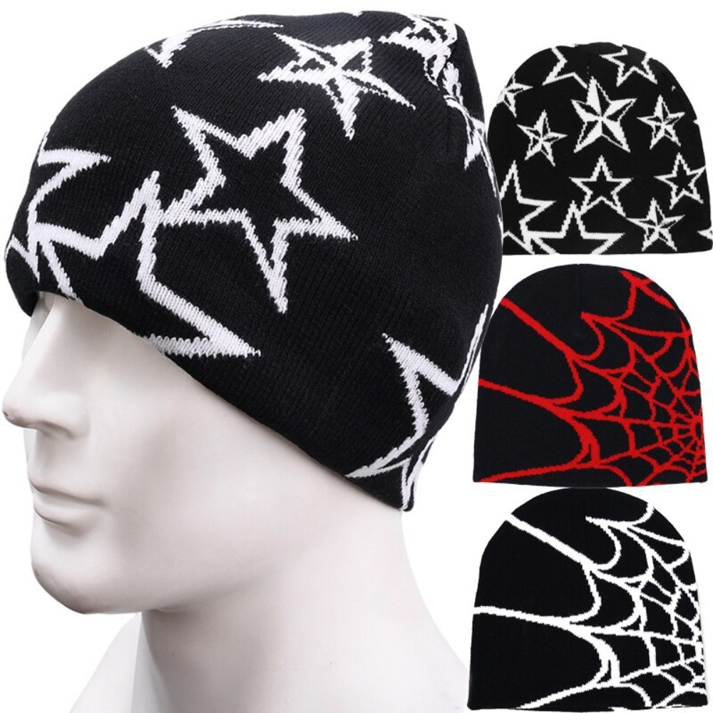 APL Berretto in maglia Hip Hop Pentagram caldo casual cappelli da sci moda berretto autunno inverno
