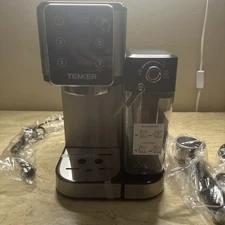 TENKER Espresso Machine, 20 Bar Cappuccino Machine with Automatic Milk Frother