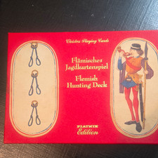 Piatnik Fl&auml;misches Jagdkartenspiel Flemish Hunting Hunting Card Deck Irregular