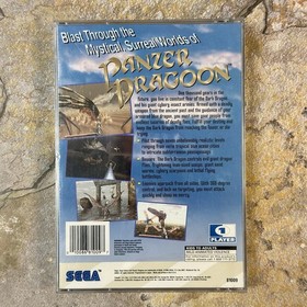 Panzer Dragoon Box Case & Manual - Sega Saturn **SEE DESC**