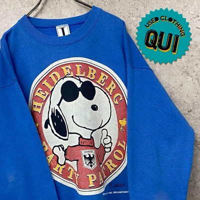 Vintage Peanuts Women M Usa Made 90S Used Clothing Snoopy Sweatshirt Men'S L  Cl