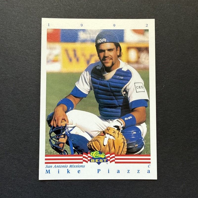 Mike Piazza Classic Best 1992 Minor League Prospect #345