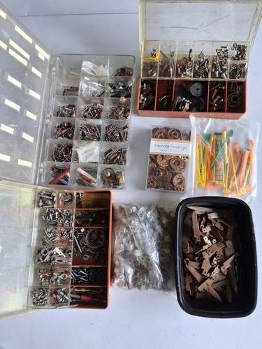Huge Mixed Lot Steampunk Altered Art Small To Medium Size Items