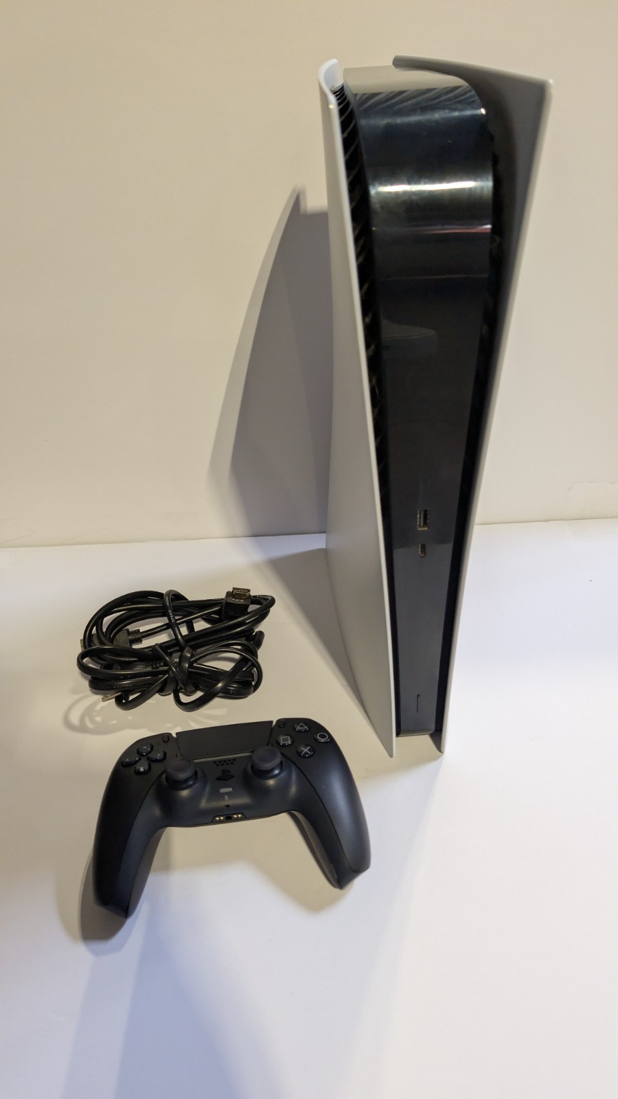 Sony PlayStation 5 Digital Edition CFI-1015B 825GB White Console Controller 5