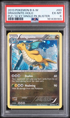 Dragonite graded PSA 6 for sale on eBay
