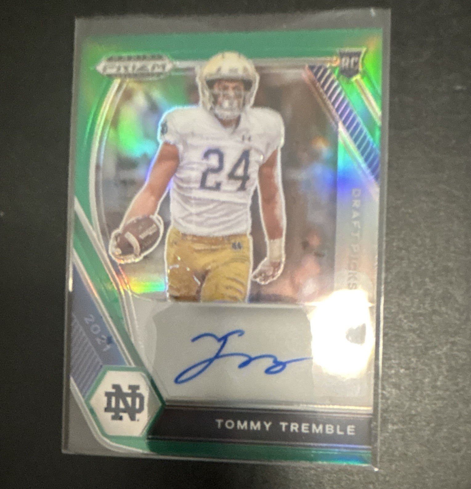 Tommy Tremble Panini Prizm Draft Picks Draft Picks Autographs #TTR Autograph-Blue
