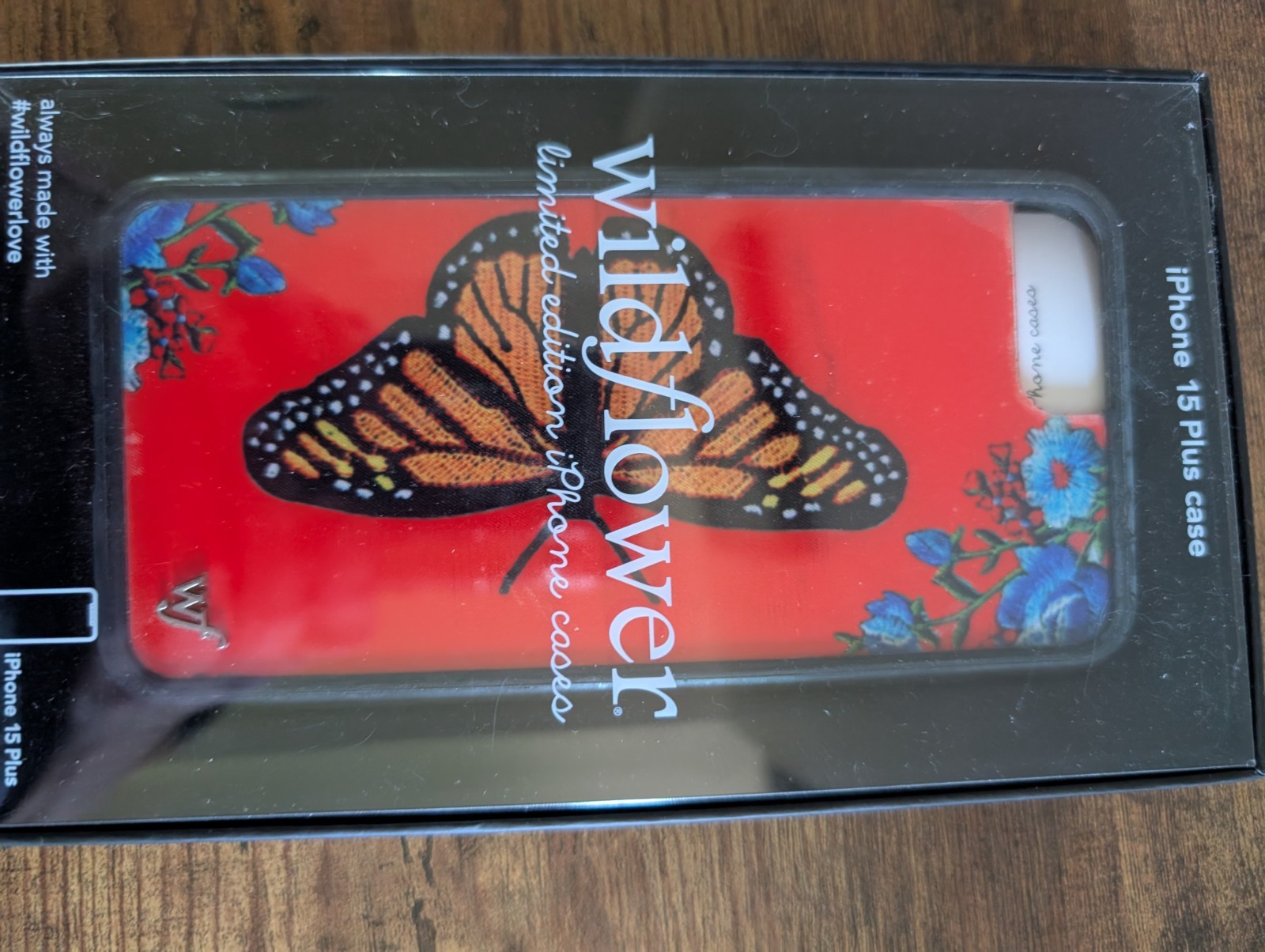 Wildflowers Limited Edition iPhone 15 Plus Protective Case Floral Design