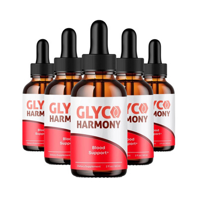 (5-Pack) Glyco Harmony Drops - GlycoHarmony Daily Blood Support Drops