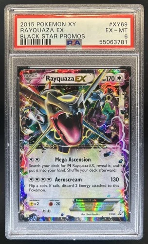 2015 Pokemon XY Promos Rayquaza #XY69 PSA 6