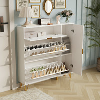 Schuhschrank Freistehend Schuhkommode Garderobe Schuhkipper Flurschrank Modern