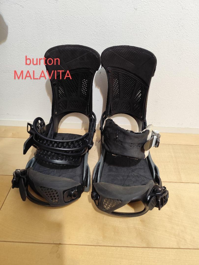 Burton Malavita Bindings Black M BR092501 | eBay