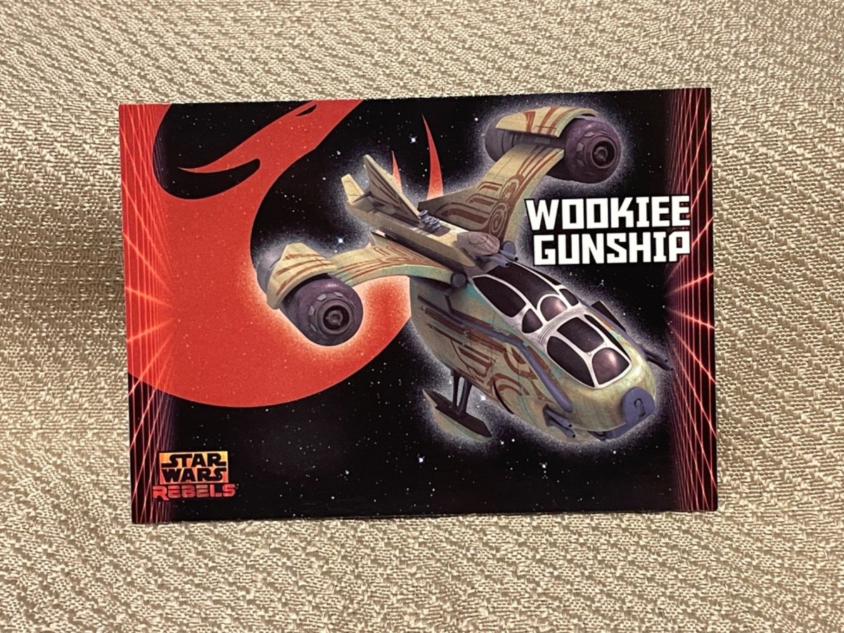 2015 Topps Star Wars Rebels Card Vehicles Wookiee Gunship #36 | eBay
