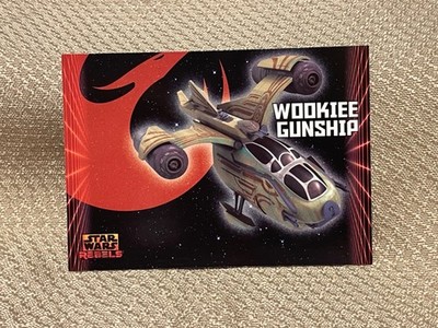 2015 Topps Star Wars Rebels Card Vehicles Wookiee Gunship #36 | eBay