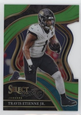 2023 Select Club Level Neon Green Prizm Die-Cut /499 Travis Etienne Jr #216 1n3r